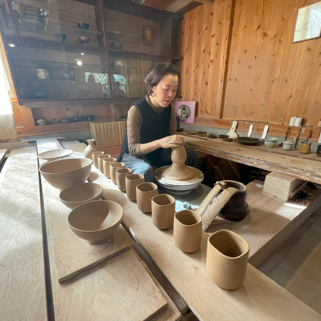 At the potter's wheel: in conversation with Yukiko Tsuchiya